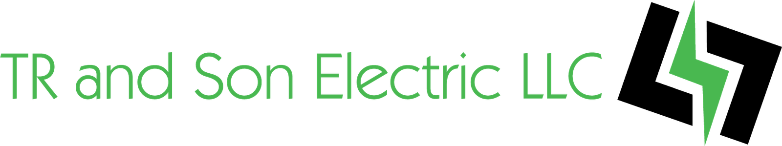 TR and Son Electric Logo. Electrical contractor in Connecticut